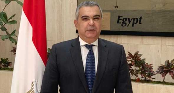 السفير المصري بواشنطن معتز زهران